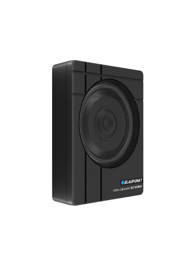Blaupunkt XLF 18180 A 8-Inch Active Under Seat Subwoofer | 280W Max Power | Slim Aluminum Enclosure | Class D Amplifier | Wired Remote Included - Image 4